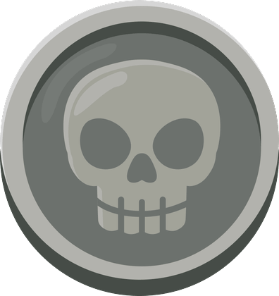Skull coin
